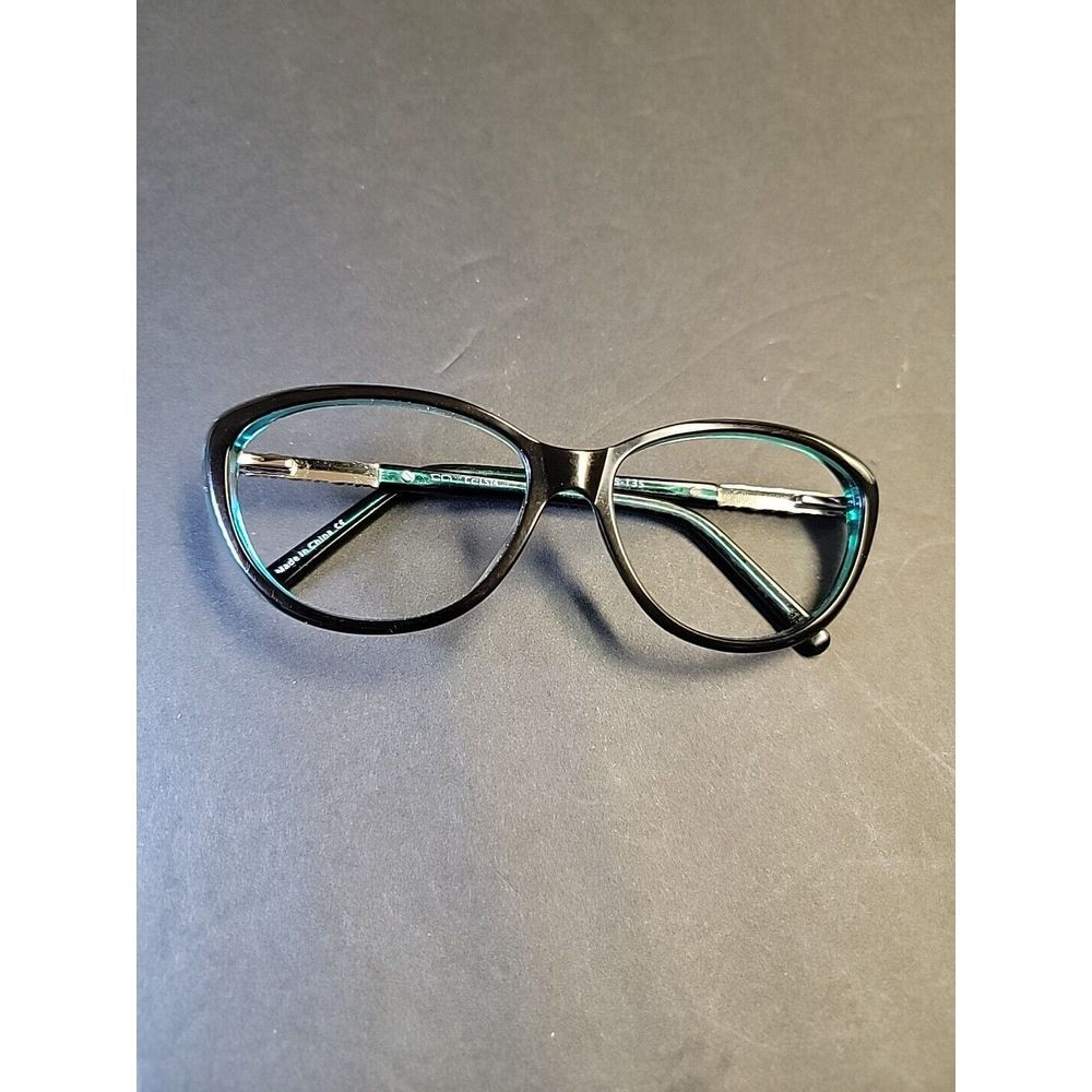 Banana Republic Eyeglass Frames 56-15-135 Black And Green‎